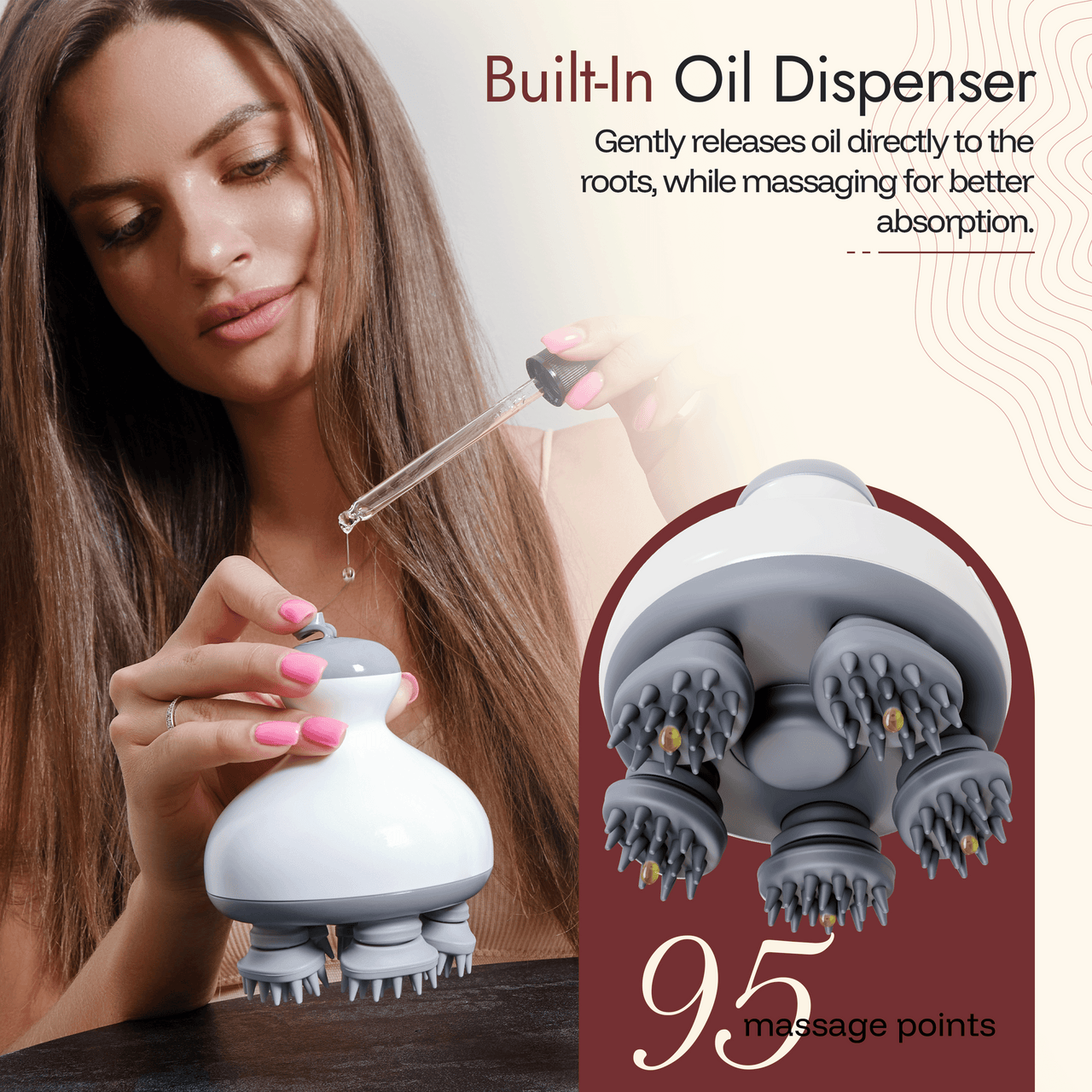 Automatic Scalp Massager