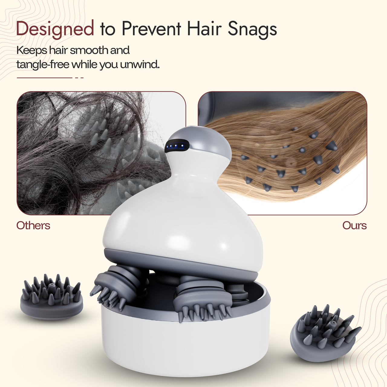 Automatic Scalp Massager