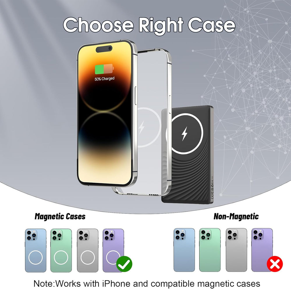SnapCharge Magnetic Powerbank | Magsafe Edition